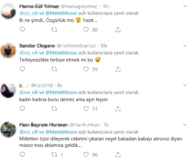 Şarkıcı Melek Mosso'nun sahnede orta parmak işareti tepki çekti