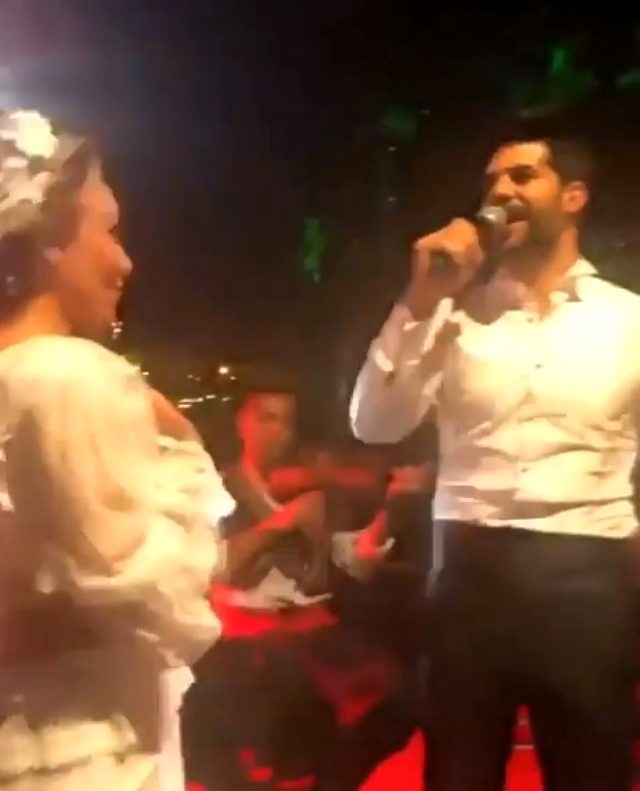 Ziynet Sali ile Erkan Erzurumlu Kıbrıs'ta evlendi