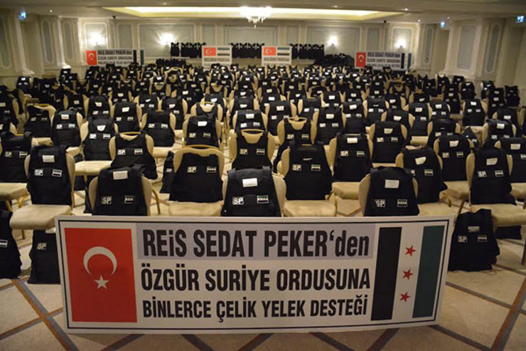 Sedat Peker ÖSO'ya Çelik Yelek Gönderdi