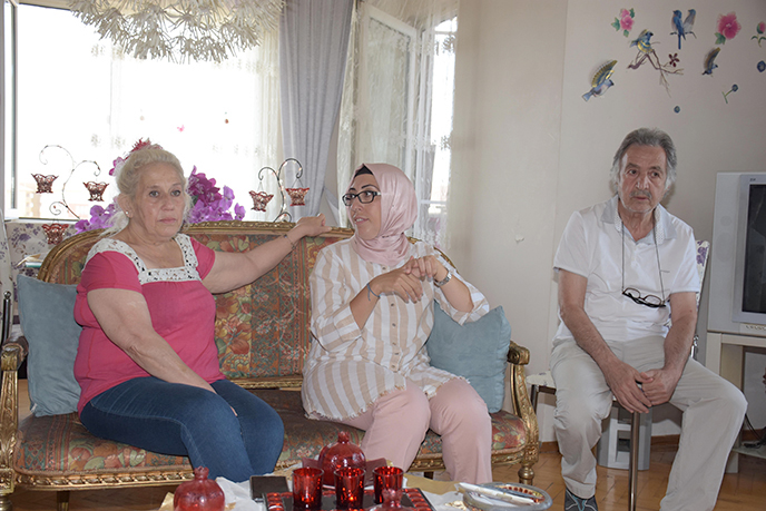 Tuzla'da şehit ailelerine bayram ziyareti gerçekleşti