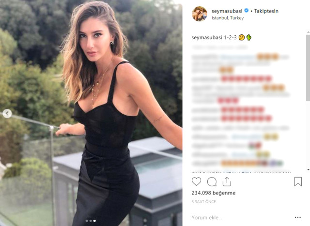 Şeyma Subaşı elbisesindeki etiketi unutunca sosyal medyada alay konusu oldu