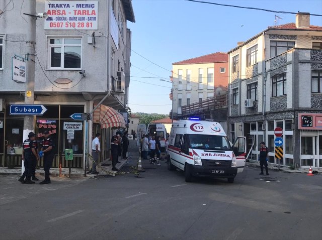 Edirne'de korkunç kaza