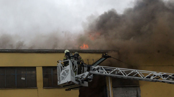 İstanbul'da yangın çıktı!