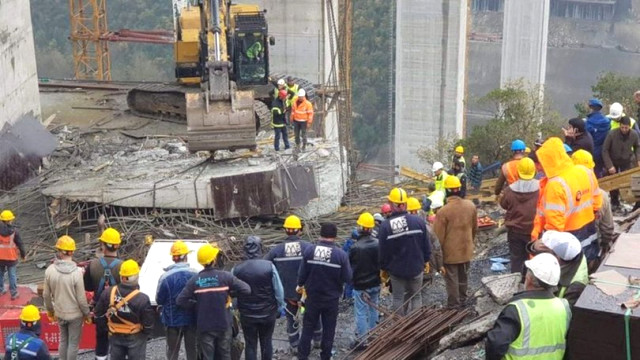 Gebze'de beton yığınının altında kalan 3 işçinin cansız bedenine ulaşıldı