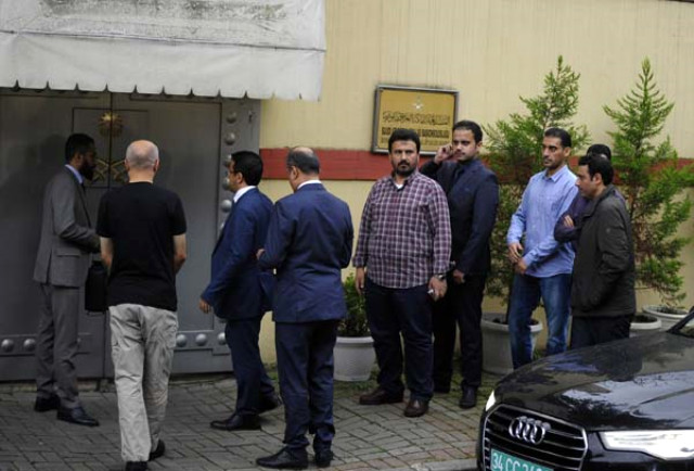 Cemal Kaşıkçı olayı için Türk heyet Konsolosluğa girdi