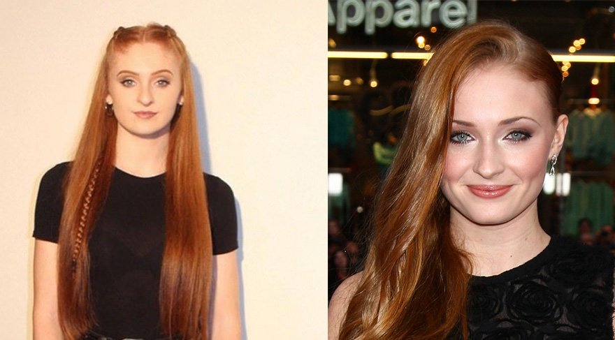 Sophie Turner dublorü ile aldatıldı
