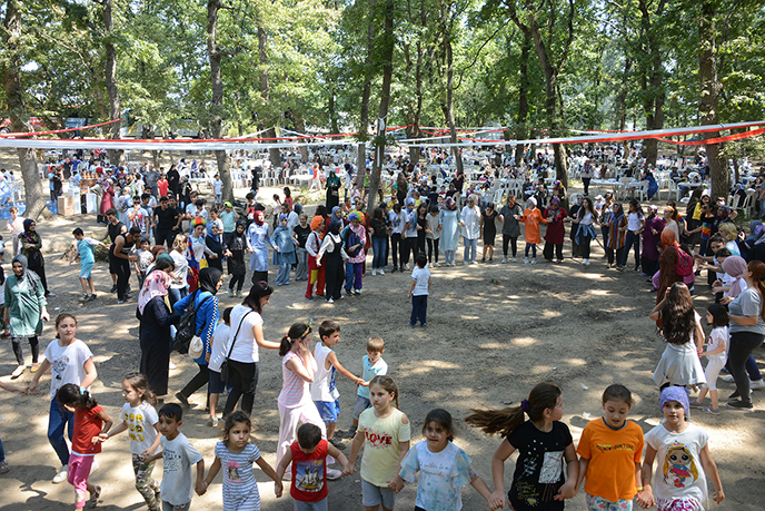 ''Tuzla’da Spor Zamanı'' kursiyerleri piknikte bir araya geldi
