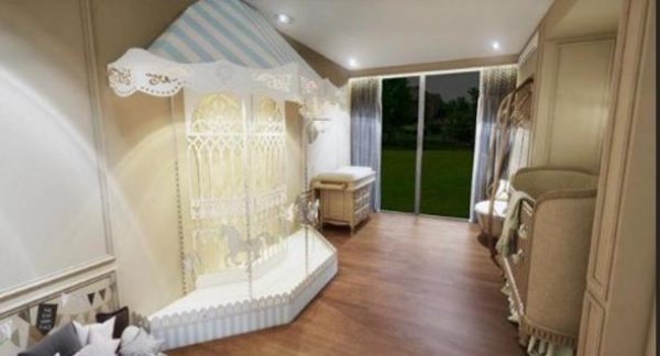 Arda Turan ve Aslıhan Doğan'ın oğlu Hamza Arda'nın odası paylaşıldı