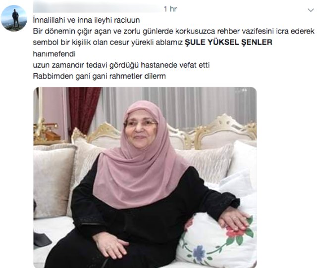 Şule Yüksel Şenler vefat mı etti? Şule Yüksel Şenler kimdir? Gonca Yüksel kimdir?