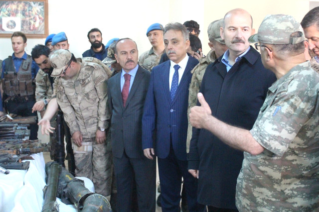 Süleyman Soylu açıkladı: PKK'nın çok önemli cephaneliği ele geçirildi