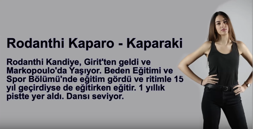 Survivor Yunanistan yarışmacıları 2018 - Sodanthi Kaparou Kimdir?