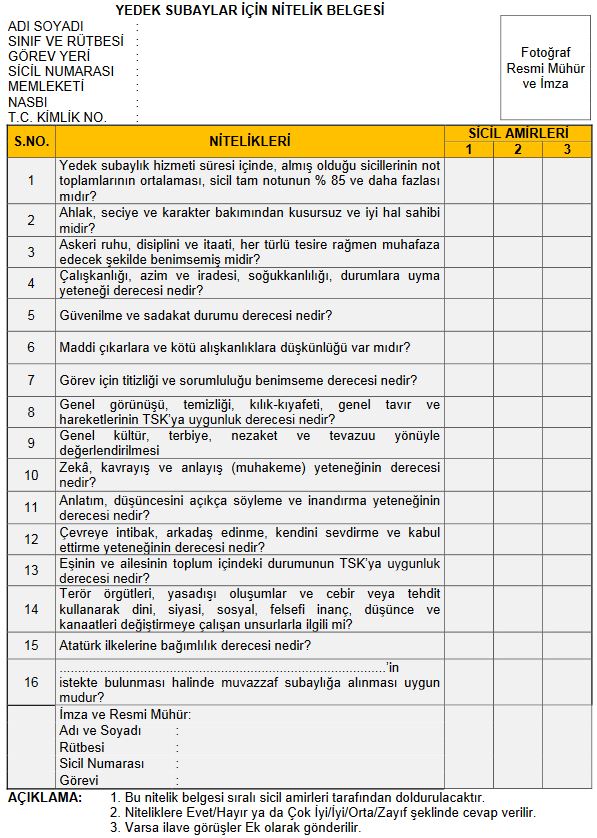Deniz Kuvvetleri Komutanlığı Subay Alımı Başvuru