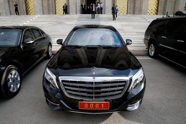 Meclis Başkanlığı sonrası yıldırımın plakası değiştirildi