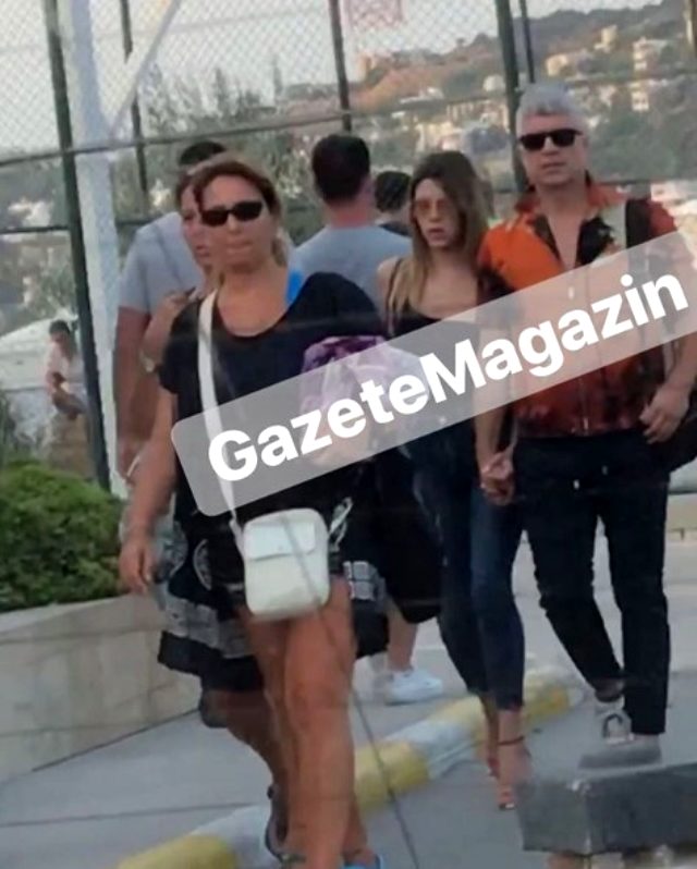Tek celsede boşanan Özcan Deniz ve Feyza Aktan el ele görüntülendi