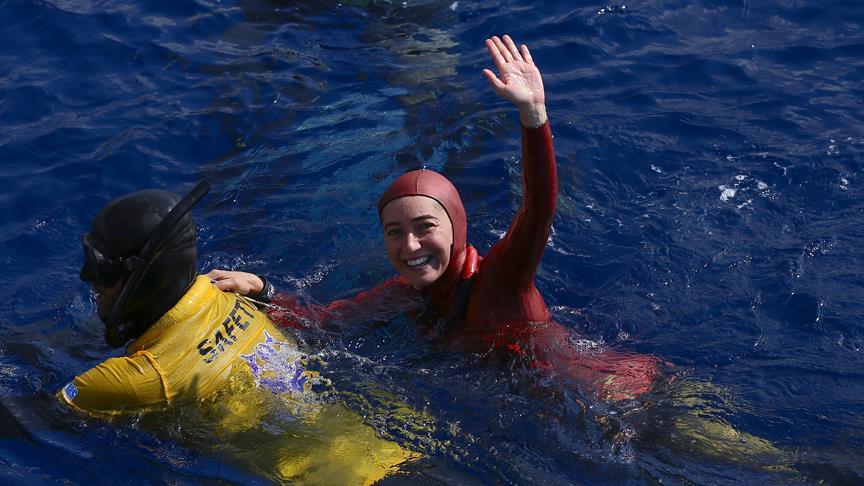 Şahika Ercümen dünya rekoru kırdı