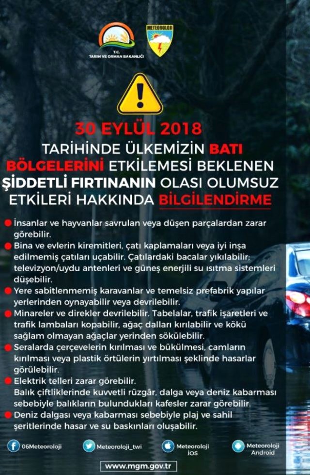 Meteoroloji tek tek açıkladı! Tropik Fırtına gelirse ne olur?