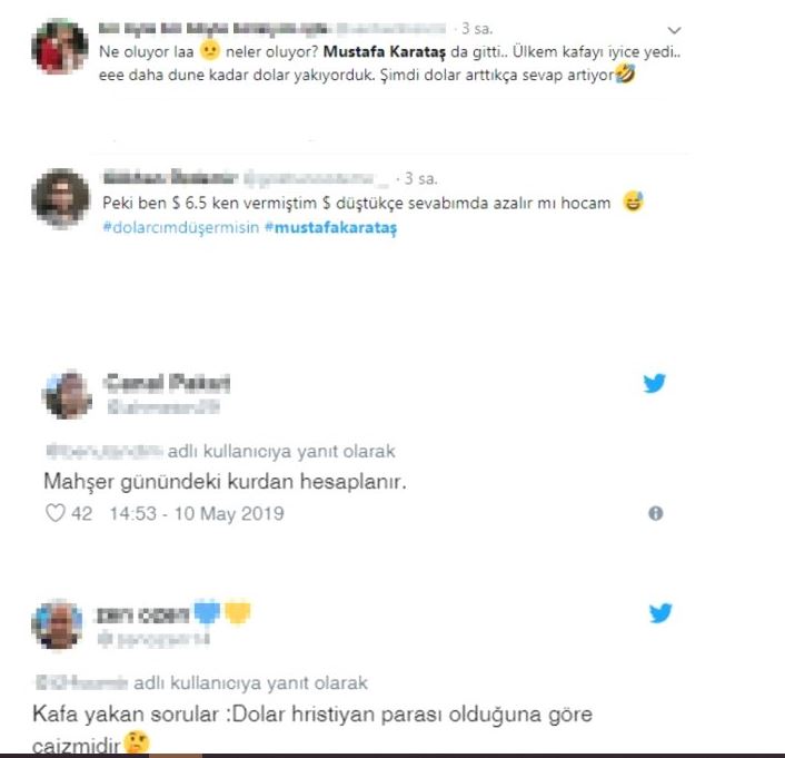 Mustafa Karataş'ın dolar sorusuna verdiği cevap sosyal medyada olay oldu