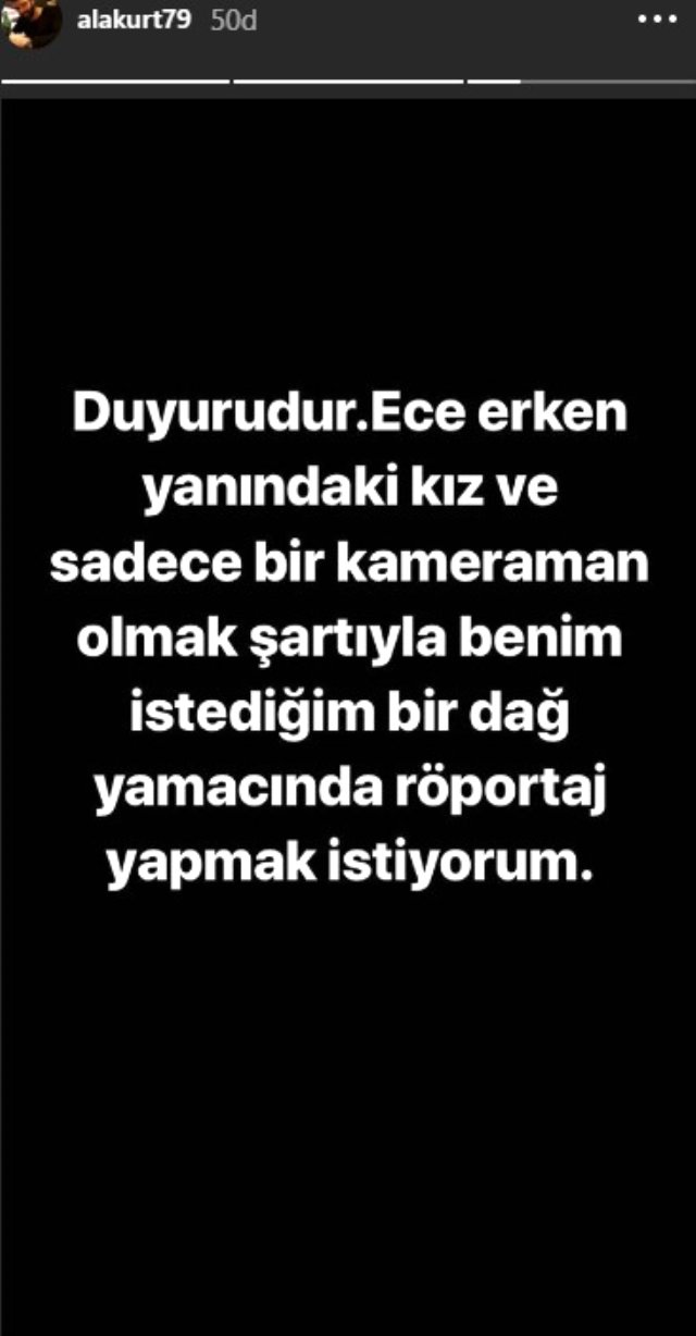 Türk Kadınlarına Hakaret Eden Mehmet Akif Alakurt Bircan Bali'yi dağa çağırdı