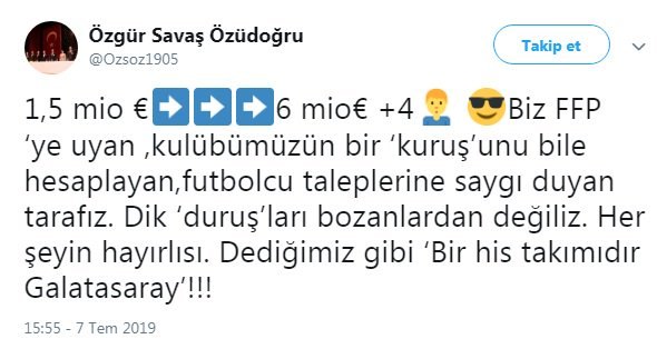 Galatasaray'dan Fenerbahçe'ye Vedat Muriç göndermesi!