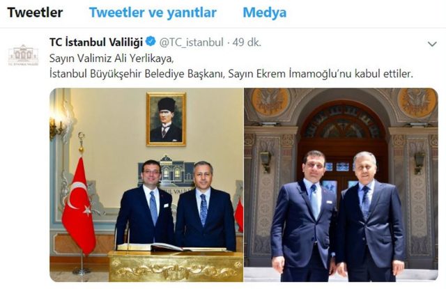 İstanbul Valiliği'nden Atatürk portresi açıklaması yapıldı!