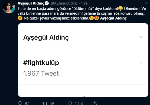 Ayşegül Aldinç öldü mü?