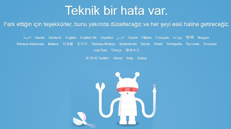Twitter Çöktü mü, Neden Açılmıyor | Ne Zaman Düzelecek 17 Nisan 2018