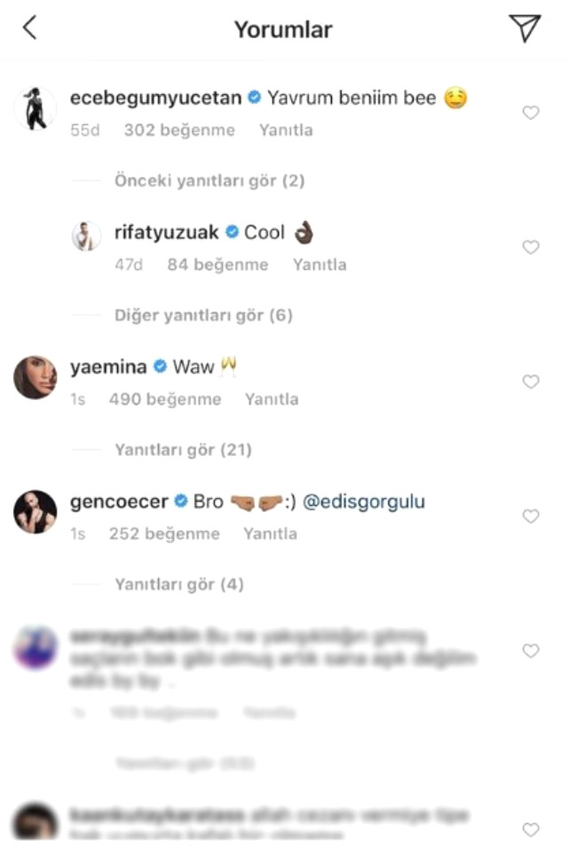 Serel Yereli Edis'in yeni saç modeline "Yuh hayvan" dedi