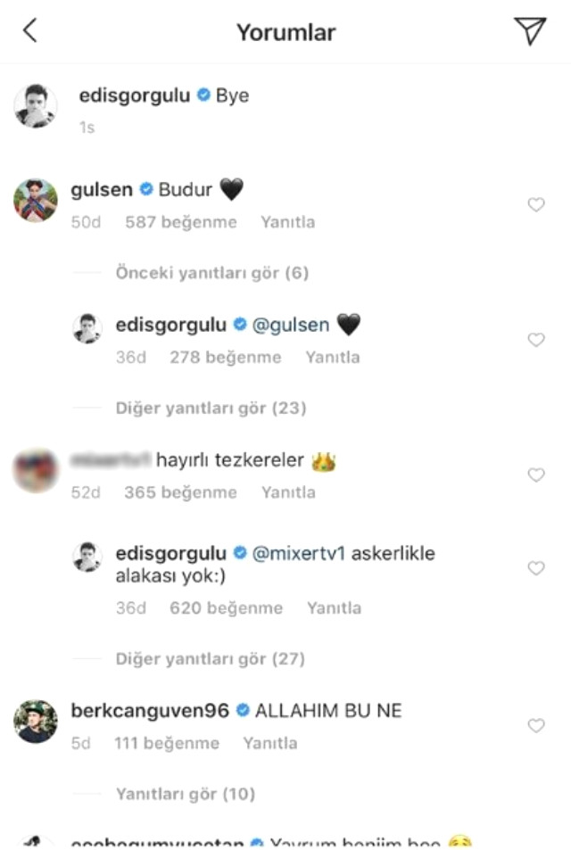 Serel Yereli Edis'in yeni saç modeline "Yuh hayvan" dedi