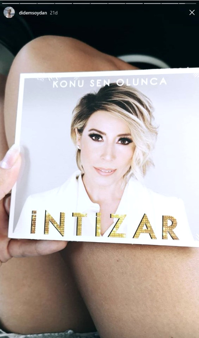 Didem Soydan İntizar'a sahip çıktı: Fotoğrafını bacaklarının arasına koydu!