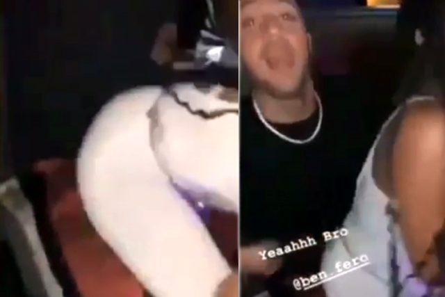 Ben Fero,hayranına kucak dansı yaptırdı