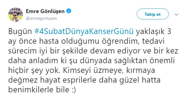 Emre Gönlüşen kimdir, kaç yaşındadır? Emre Gönlüşen kanser mi oldu?