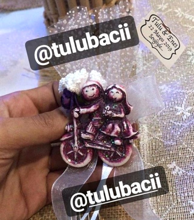 Enes Batur, Tulu Bacı ile evlendi