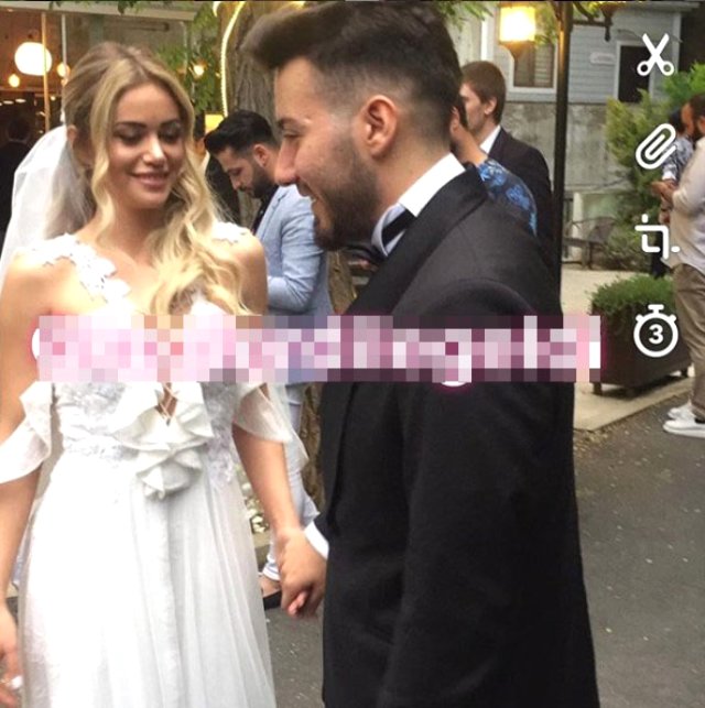 Enes Batur, Tulu Bacı ile evlendi