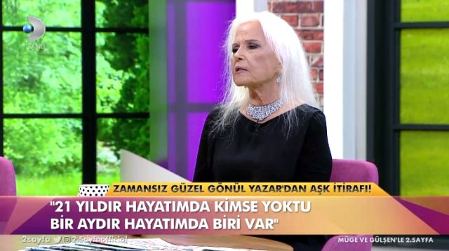 Gönül Yazar'dan bomba itiraf: "1 aydır hayatımda biri var"