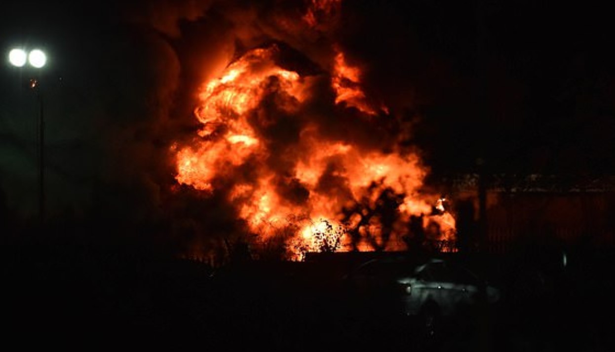 Leicester city Başkanını taşıyan helikopter düştü