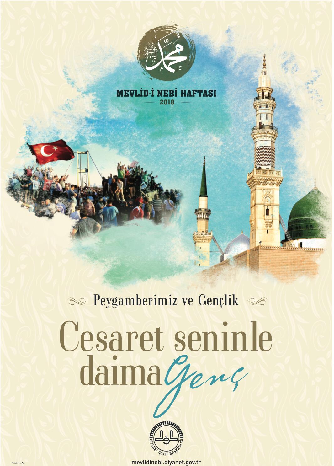 Mevlid-i Nebi'nin bu seneki teması: "Peygamberimiz ve Gençlik"