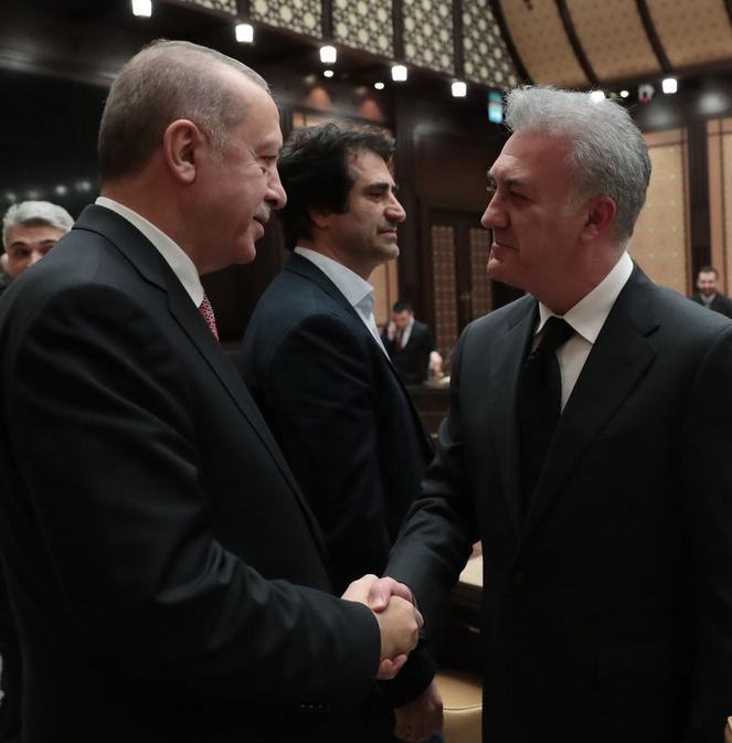 Sinema temsilcileri Beştepe'de