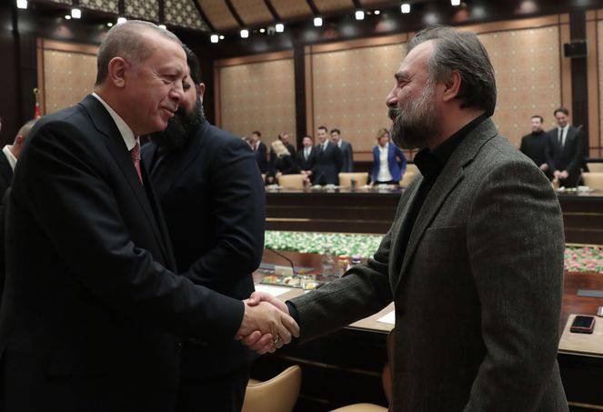 Sinema temsilcileri Beştepe'de