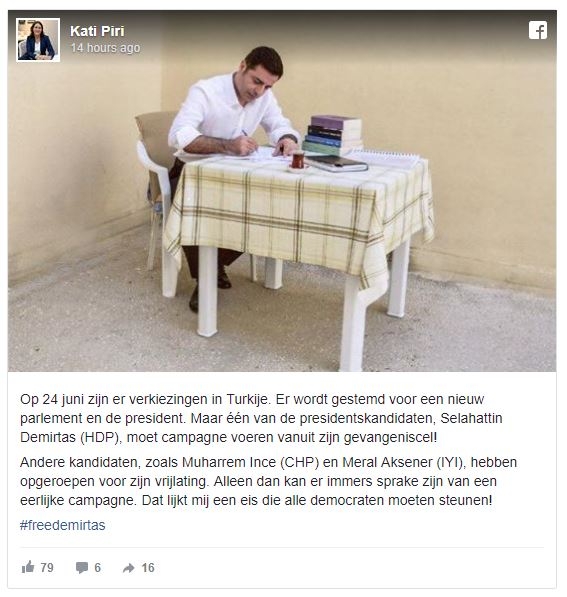 Türkiye'ye hadsiz Demirtaş çağrısı!