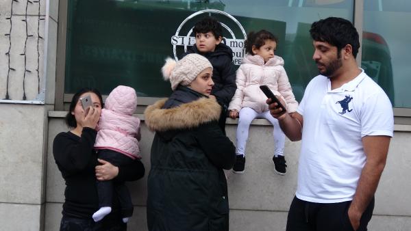 Tarlabaşı'nda bir otelde yangın çıktı