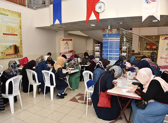 Tuzla Belediyesi Anne Çocuk Eğitim Merkezi eğitime kaldığı yerden devam ediyor