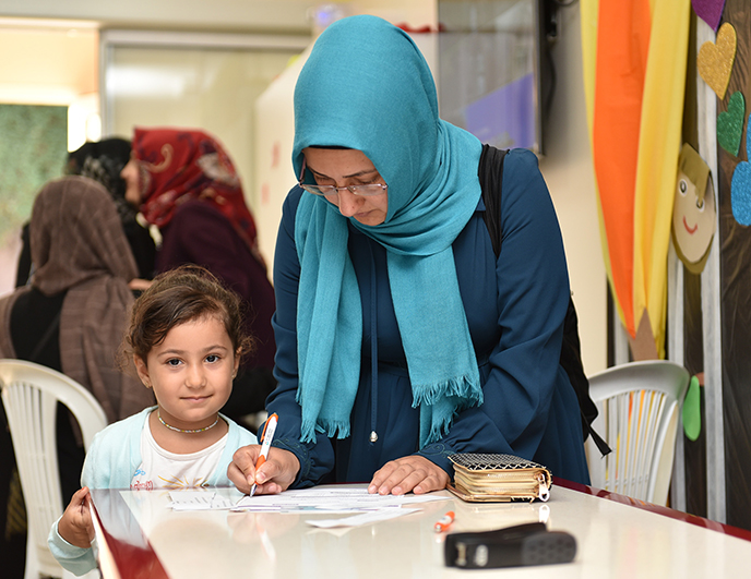 Tuzla Belediyesi Anne Çocuk Eğitim Merkezi eğitime kaldığı yerden devam ediyor