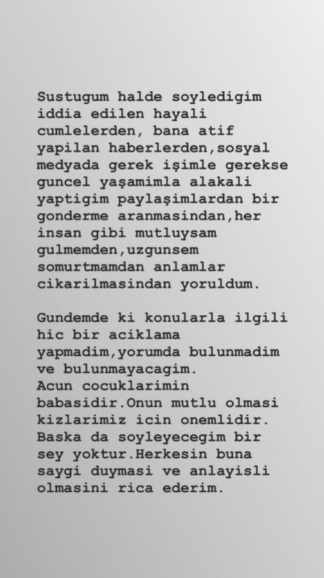 Acun'un eski eşi Zeynep Yılmaz'dan Şeyma Subaşı açıklaması