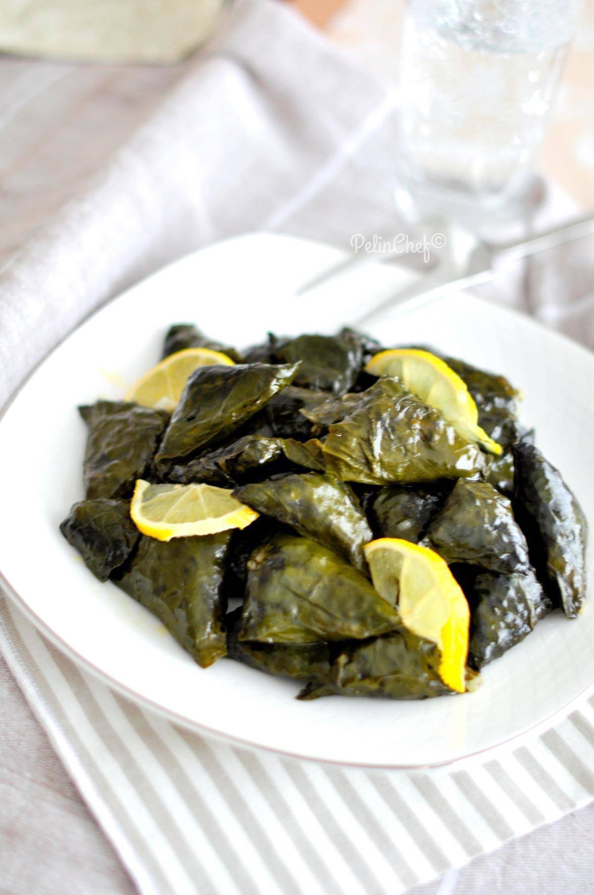 Zeytinyağlı muska pazı sarma nasıl yapılır? | Zeytinyağlı muska pazı sarma tarifi