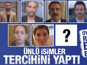 Ünlüler'den Ak Partiye Tam Destek "Benim Oyum İstikrara"