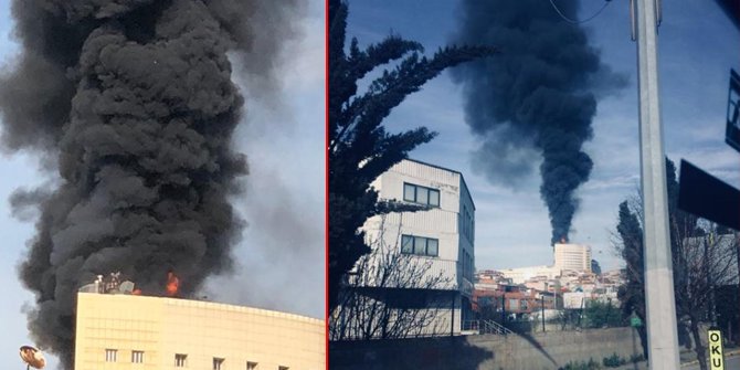 Taksim İlkyardım Eğitim ve Araştırma Hastanesi Yangın Görüntüleri