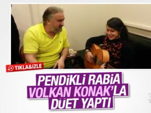 Pendikli Rabia, Volkan Konak'la Düet Yaptı