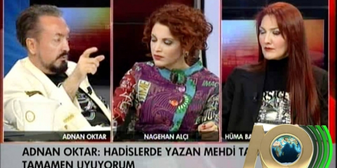 Nagehan Alçı ile Adnan Oktar arasındaki tartışma