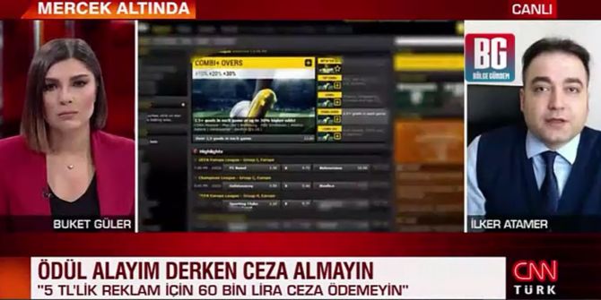 Yasa dışı bahis sitelerinin reklamları paylaşanlara 60 bin liralık ceza!