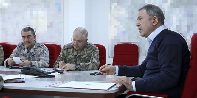 Bakan Akar açıkladı: ''15 Mart’tan itibaren M4'te ortak devriyeye başlayacağız''